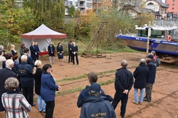 Křest nové služební lodi SPS-6