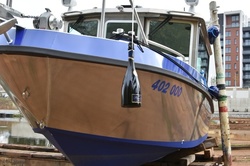 Křest nové služební lodi SPS-6